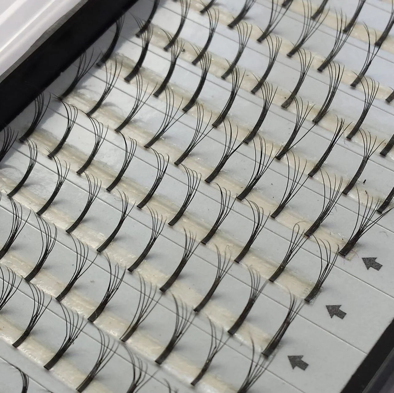 Pre-made Fan 5D Lashes C 0.10 9mm