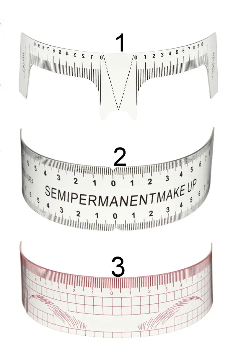 PMU Eyebrow Measure Ruler