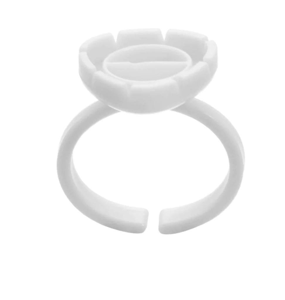 Lash Extension Adhesive Rings - Heart shaped