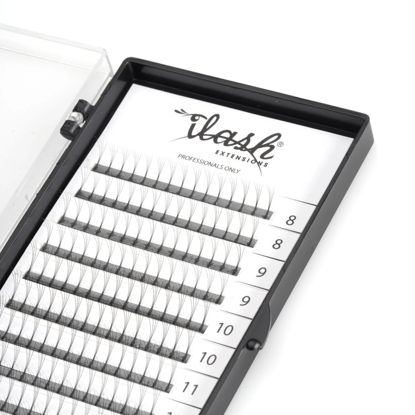 Pre-made Fan Black 4D Lashes 0.07