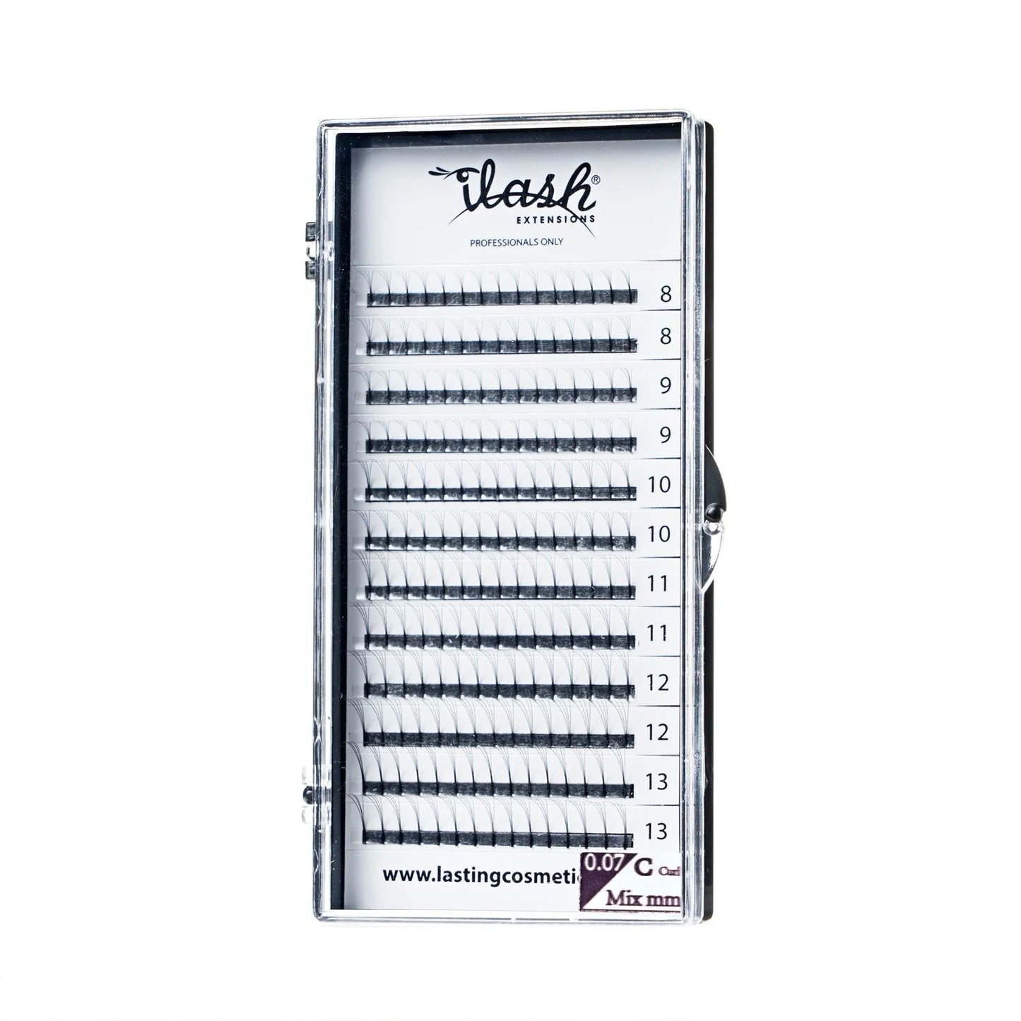 Pre-made Fan Black 4D Lashes 0.07