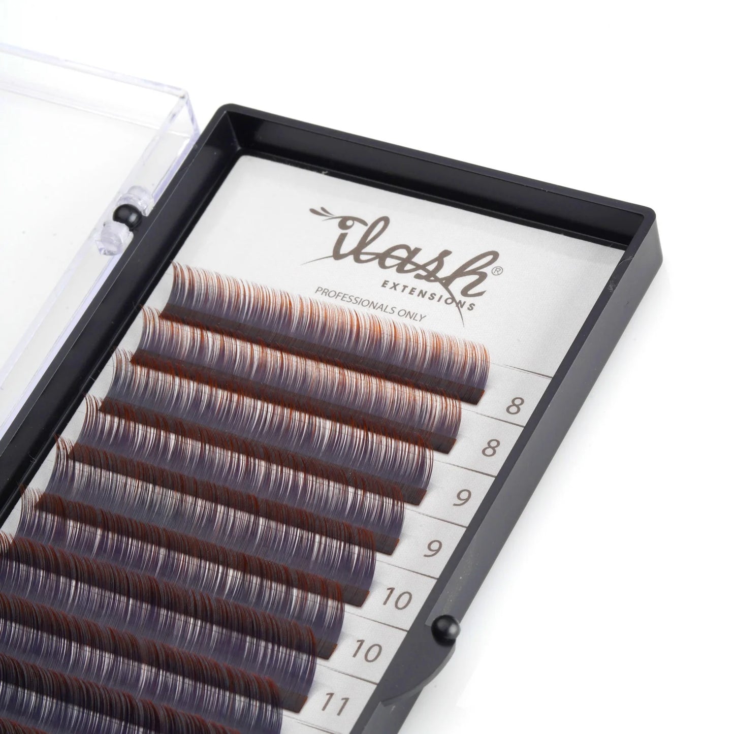 Volume Ombre Color Lashes C 0.07 Mix lengths 8-13mm (12lines)