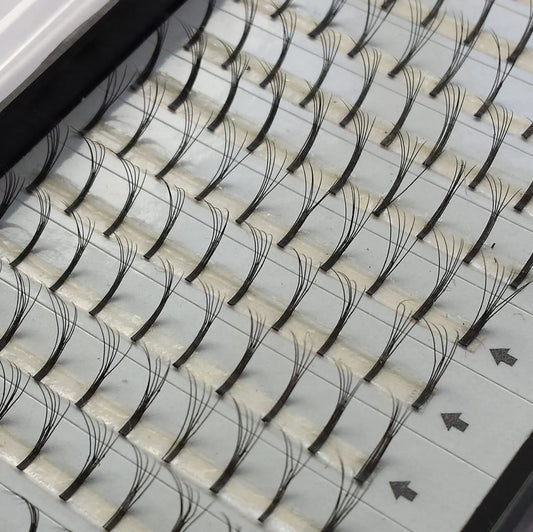 Pre-made Fan 5D Lashes C 0.10 9mm