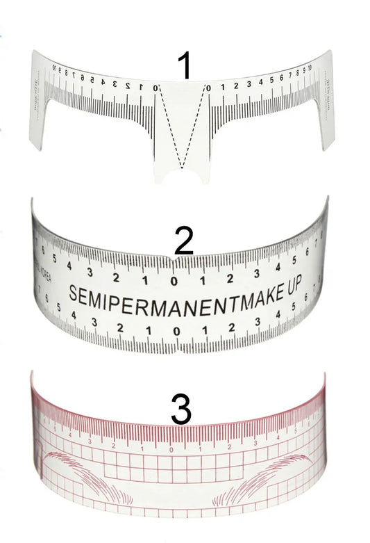 PMU Eyebrow Measure Ruler