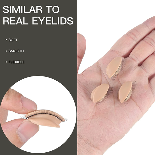 Lash Extension 3D Practice Eye Inserts – Lasting Cosmetics