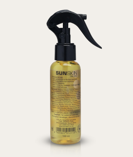 SUNSKIN Original SPF50 Clear Spray Sunscreen – Body & Face