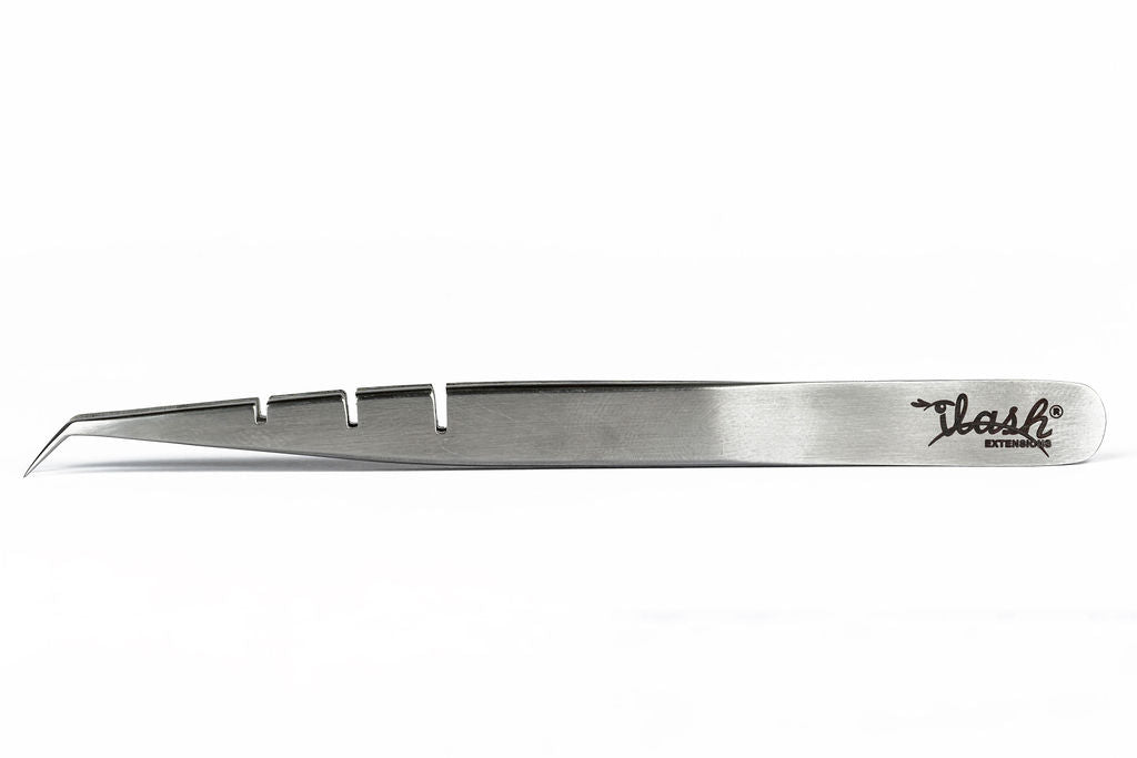 Lash Extension Triple Notch Tweezer 45°
