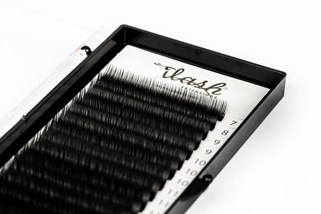 Classic Black Lashes 0.20 Mix lengths 16 Rows