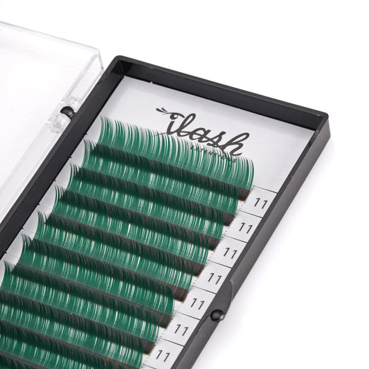 Volume Lashes in Color 0.07 Mix lengths 7-13mm(16 lines)