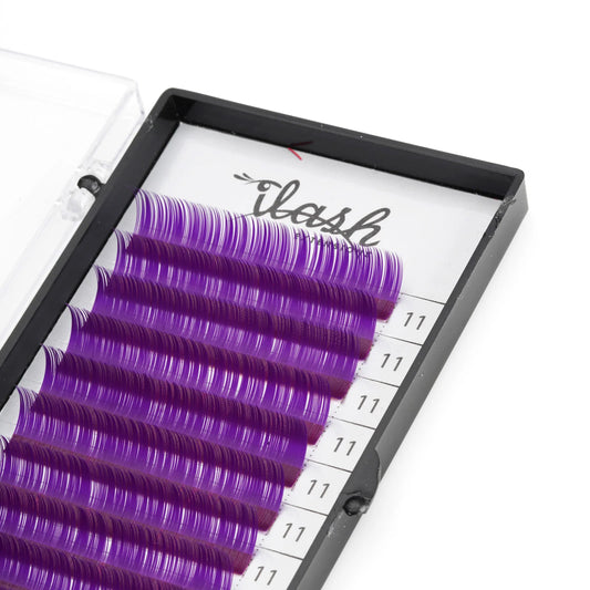 Lashes in Color C 0.15 Mix lengths (12lines)