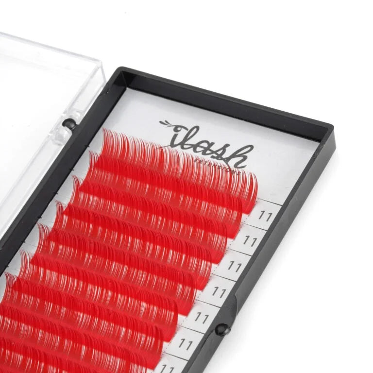 Lashes in Color 0.15 Mix lengths 7-13mm(16 lines)