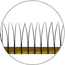 Pre-made Fan  Black 2D Lashes 0.10